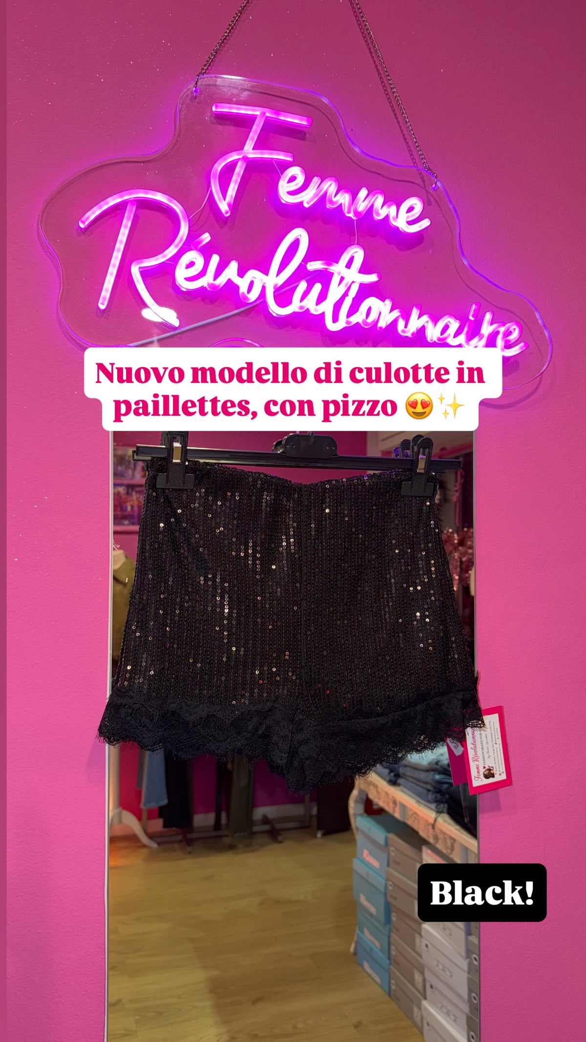 Culotte Eden Black