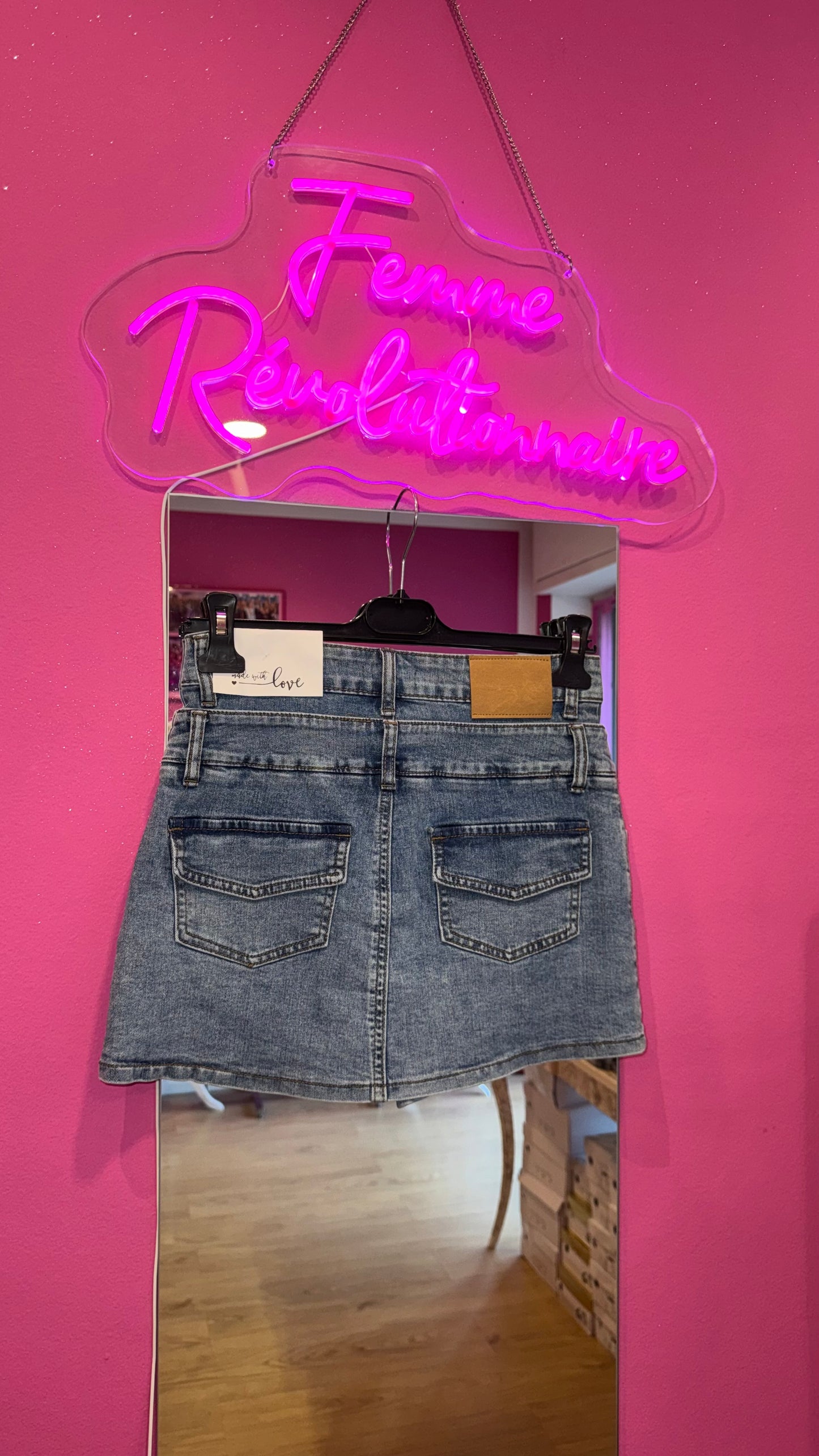 Gonna Denim Button