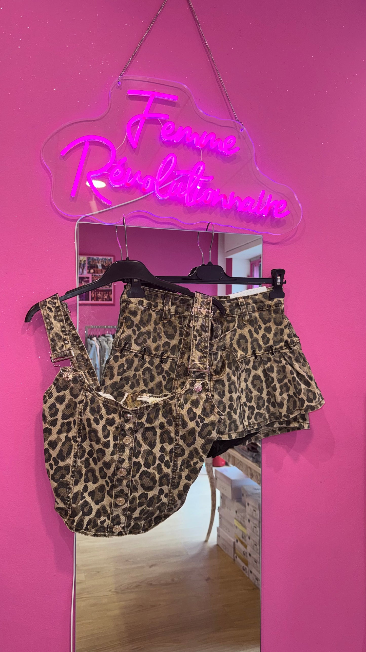 Gonna Jeans Leopard