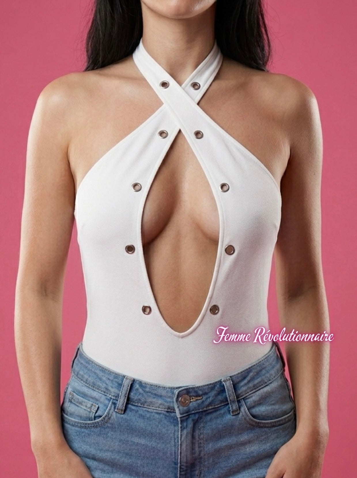 Body Studs White