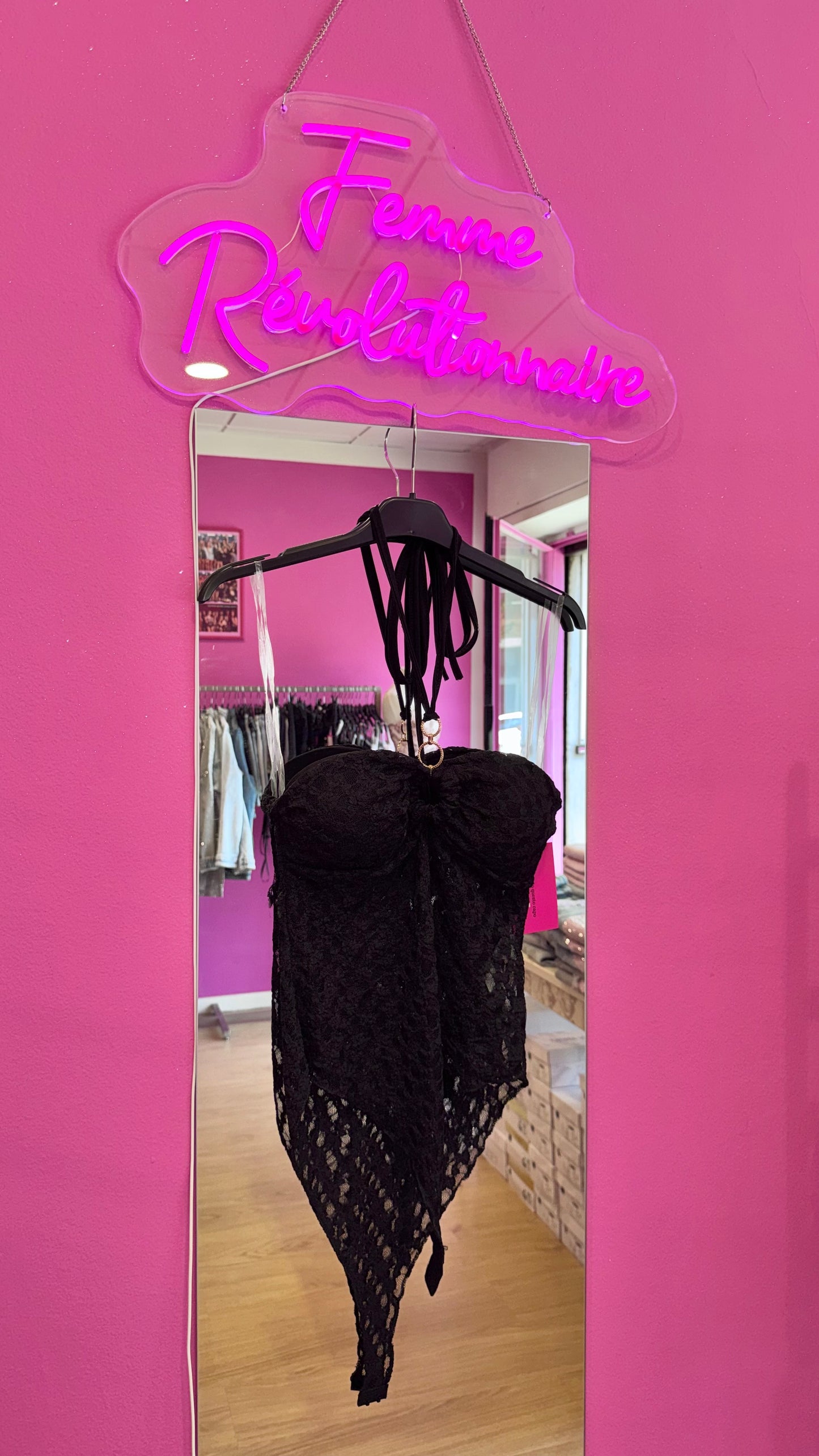 Body Halo Lace Black