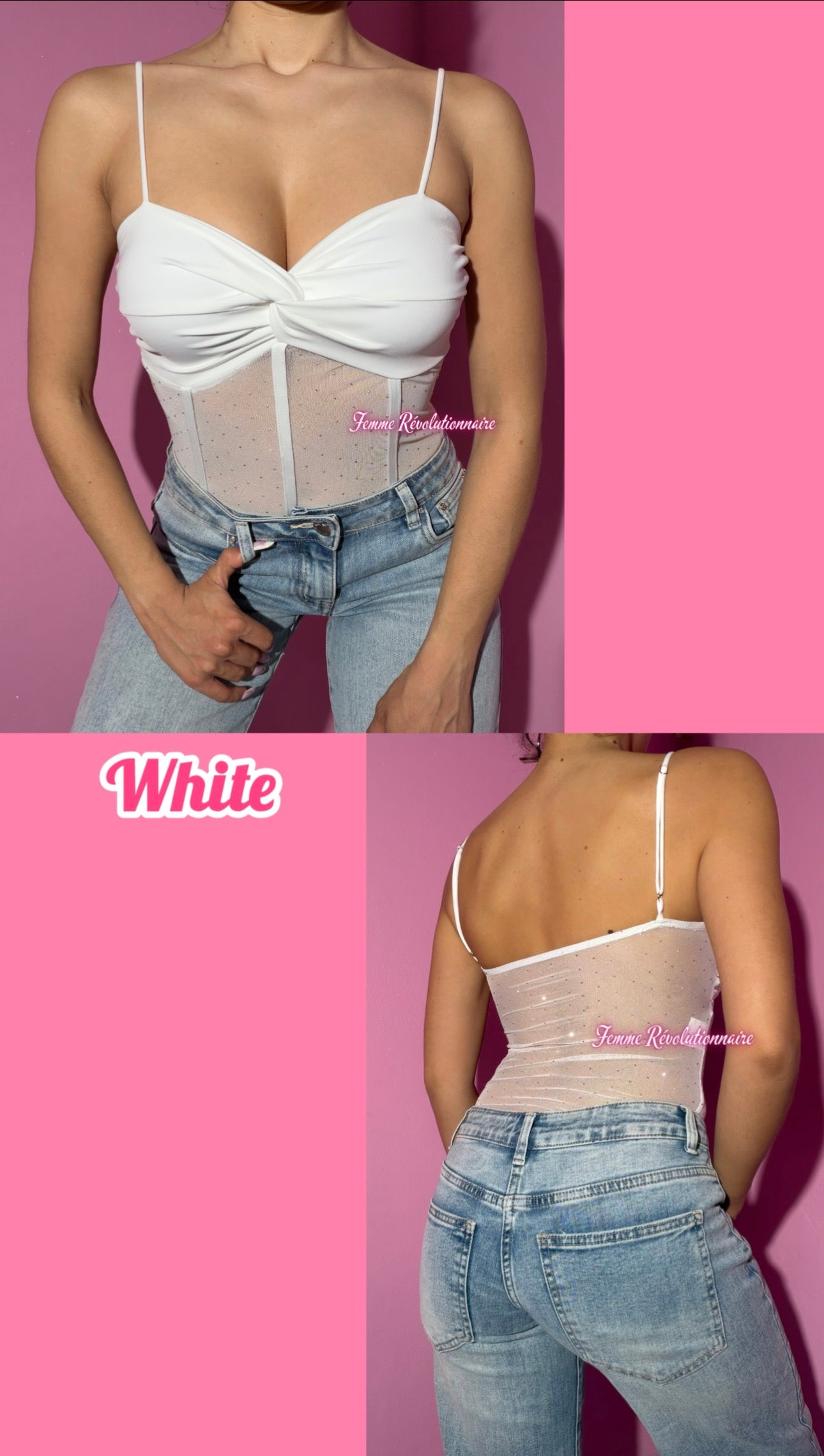 Body Diamond Lace White