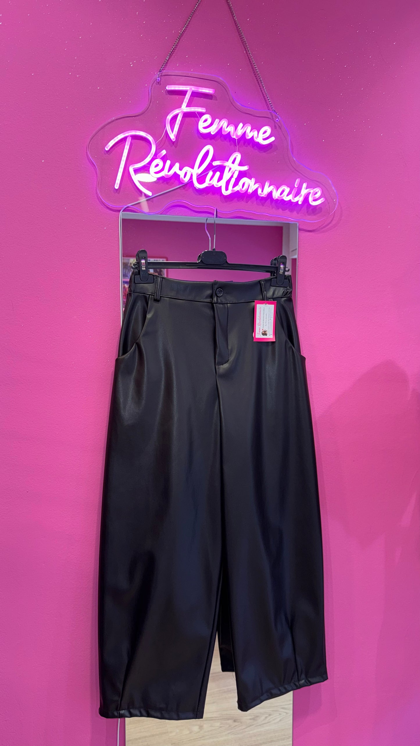 Pantalone Ecopelle