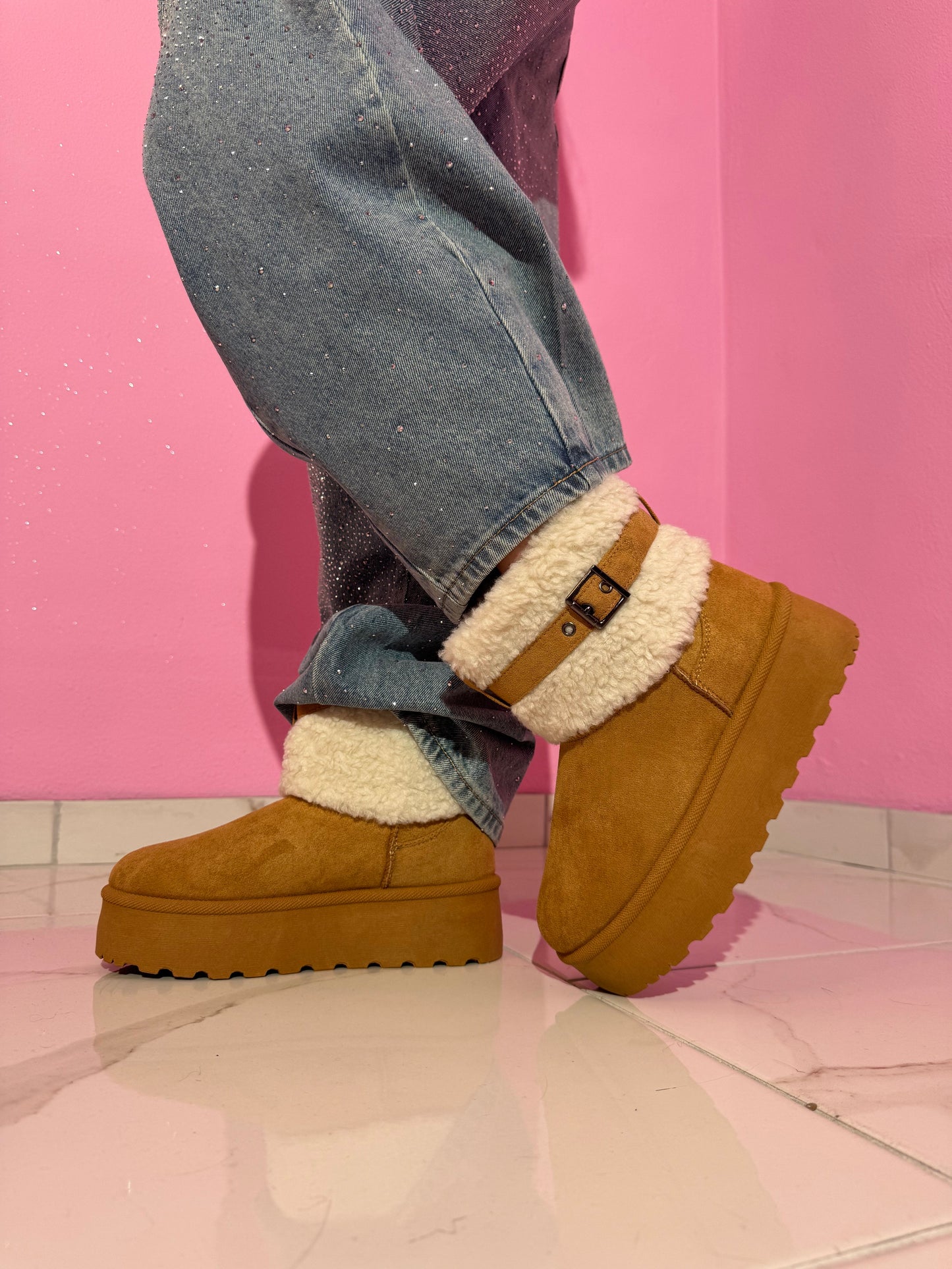 Stivaletto Teddy scamosciato in vari colori