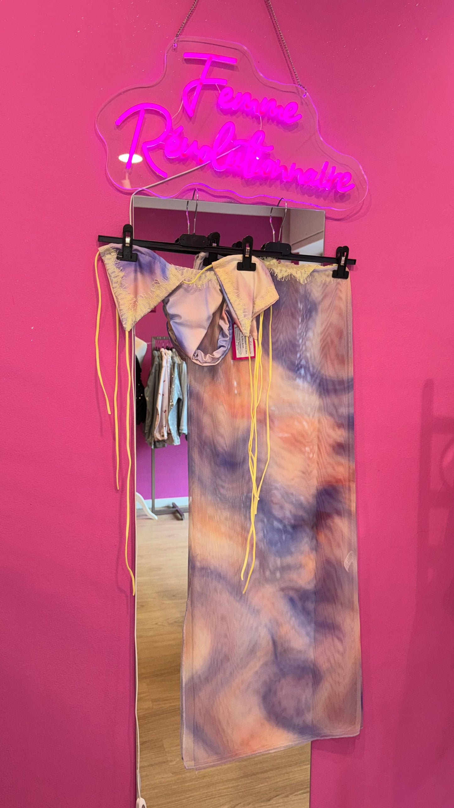 Bikini Tropical Lilac (costume + pareo)