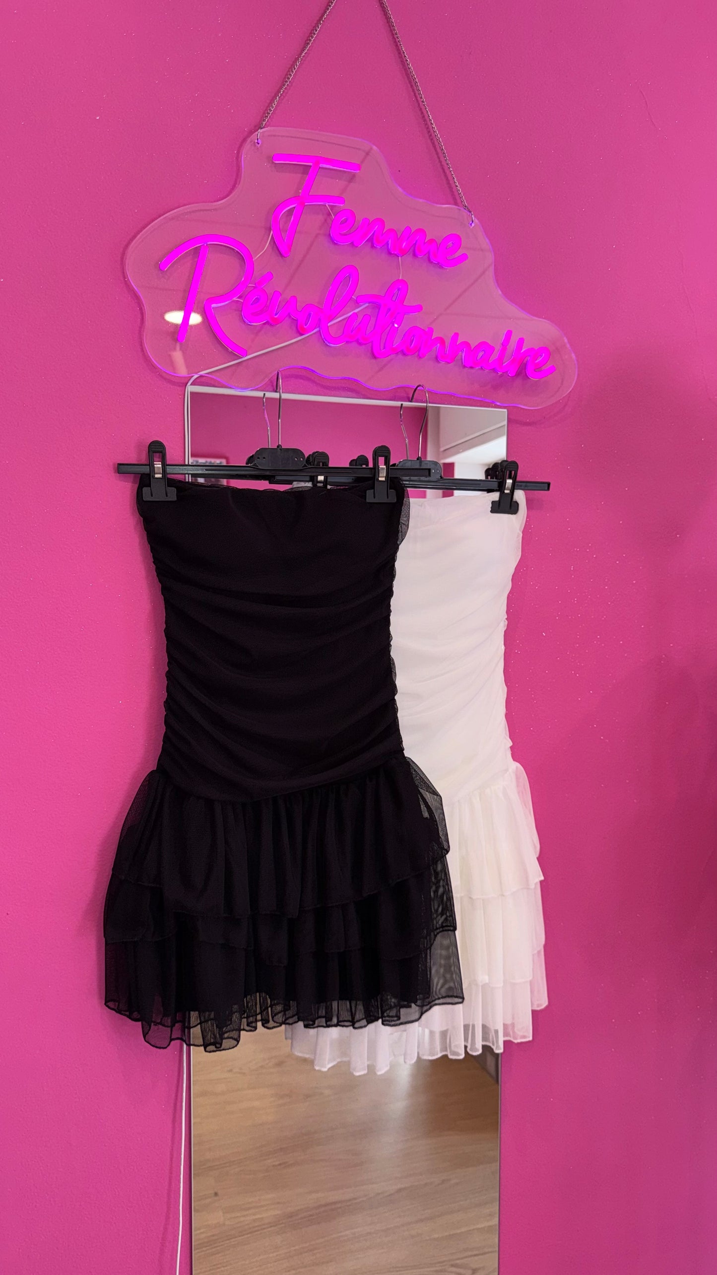 Abito Tulle Black