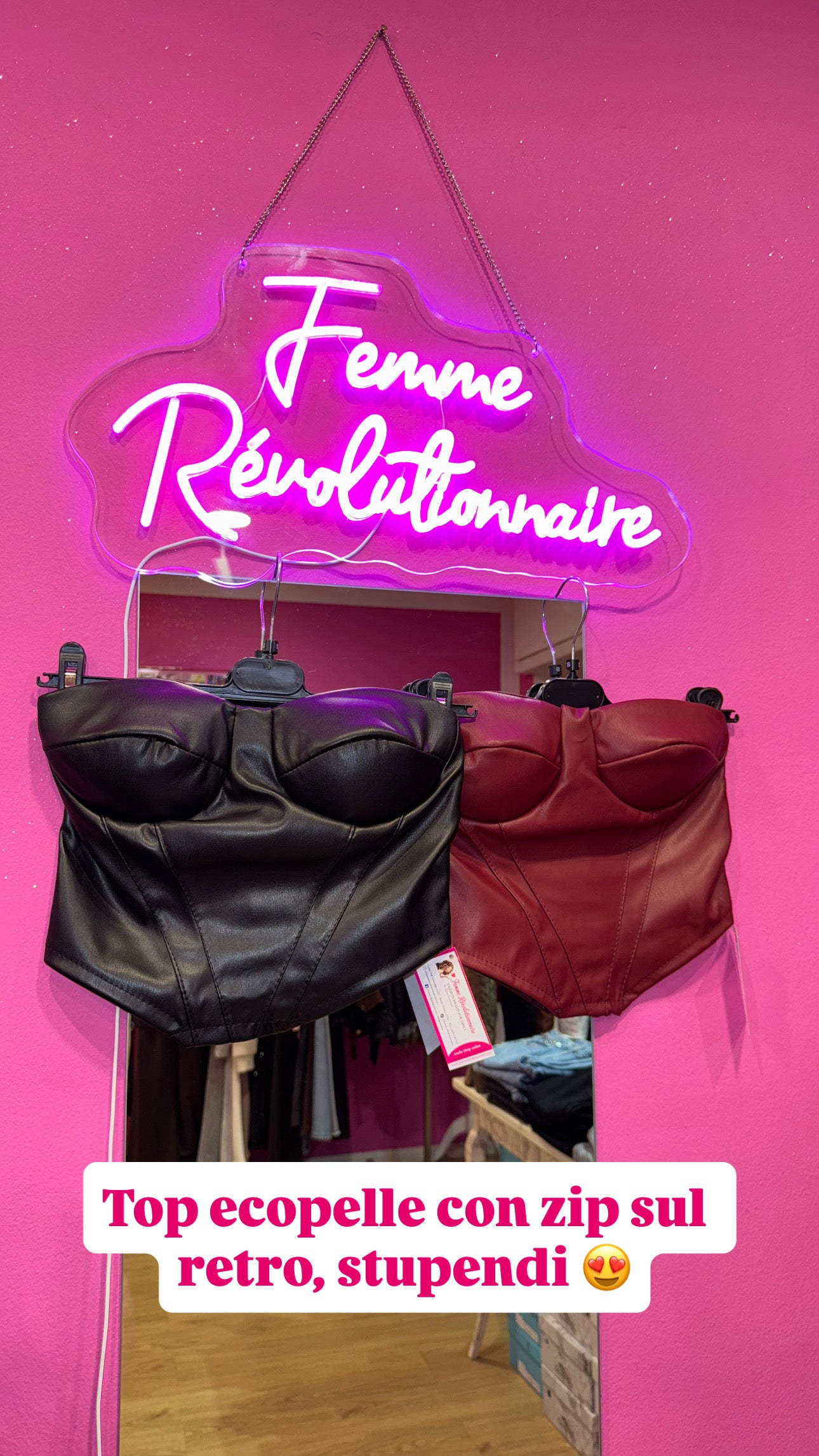 Top Rebel in vari colori