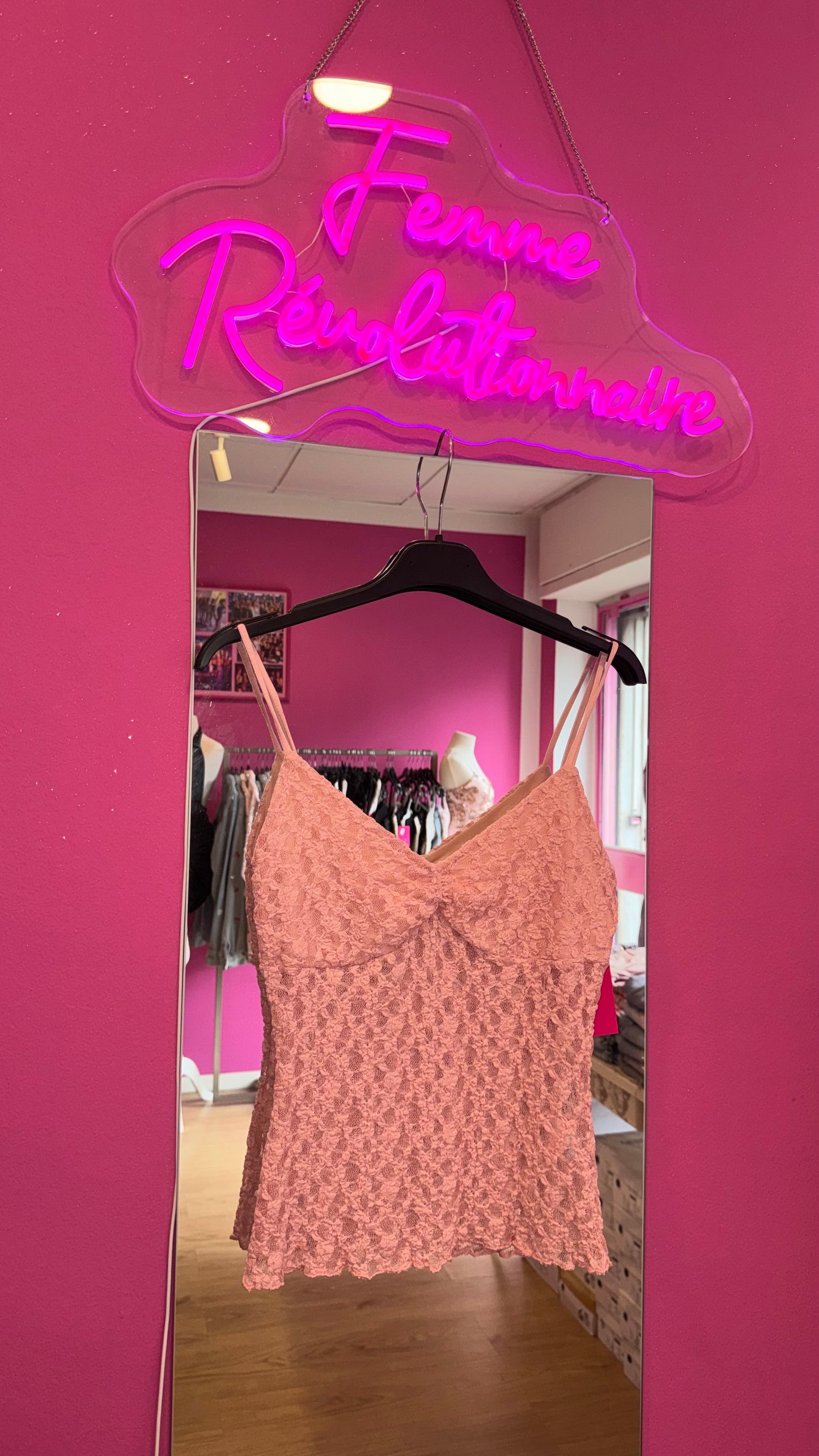 Top Evelyn Lace Pink