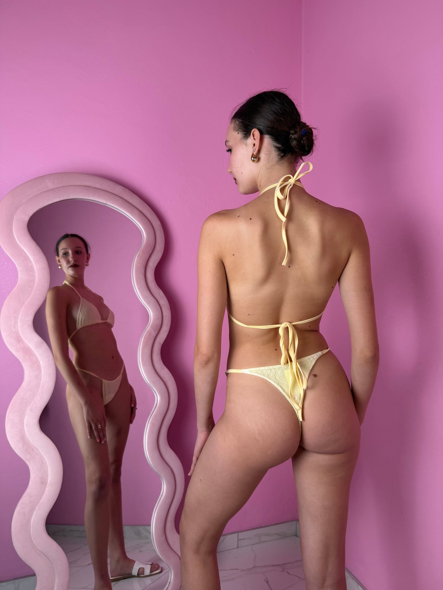 Bikini Tropea Yellow (costume+pareo)