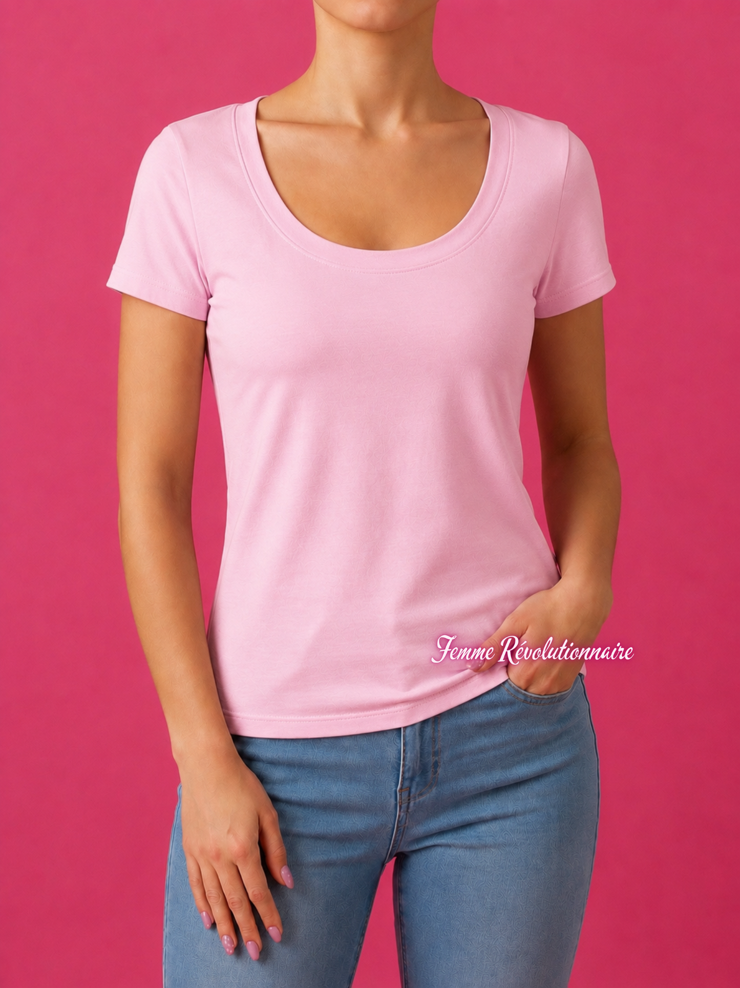 T-Shirt Blank Pink