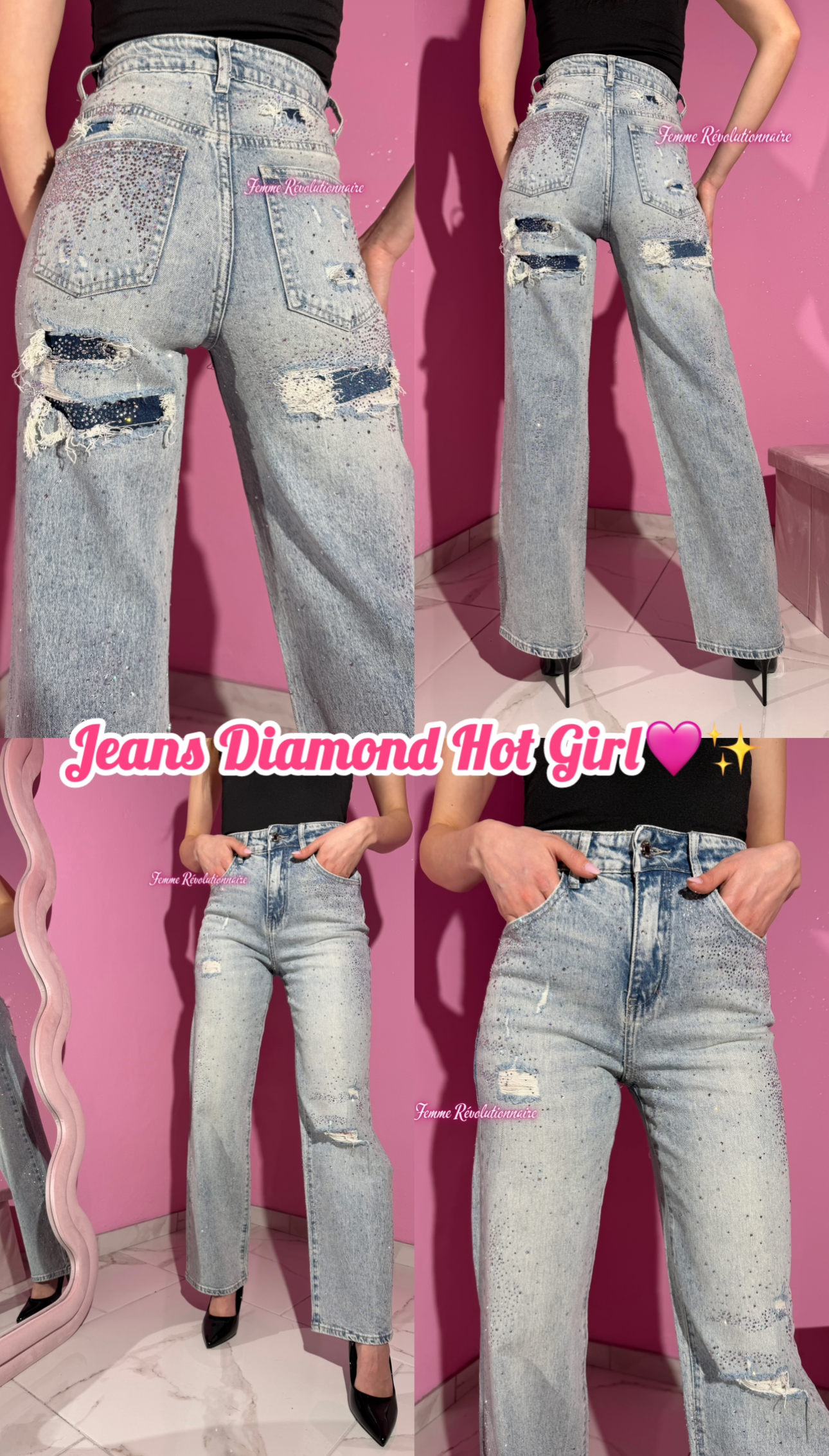 Jeans Diamond Hot Girl