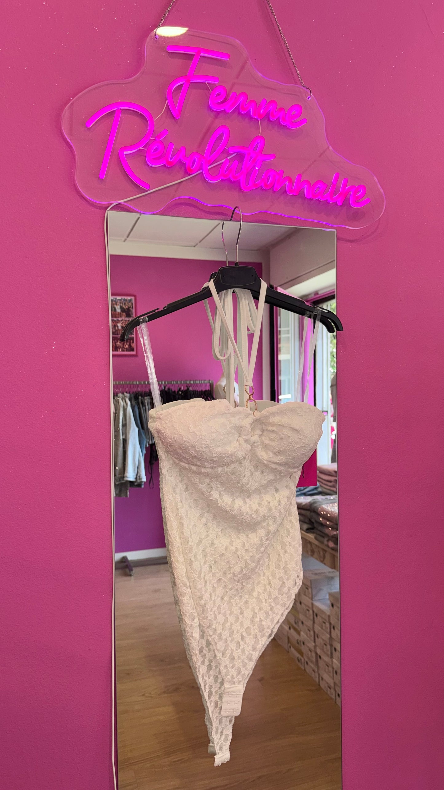 Body Halo Lace White