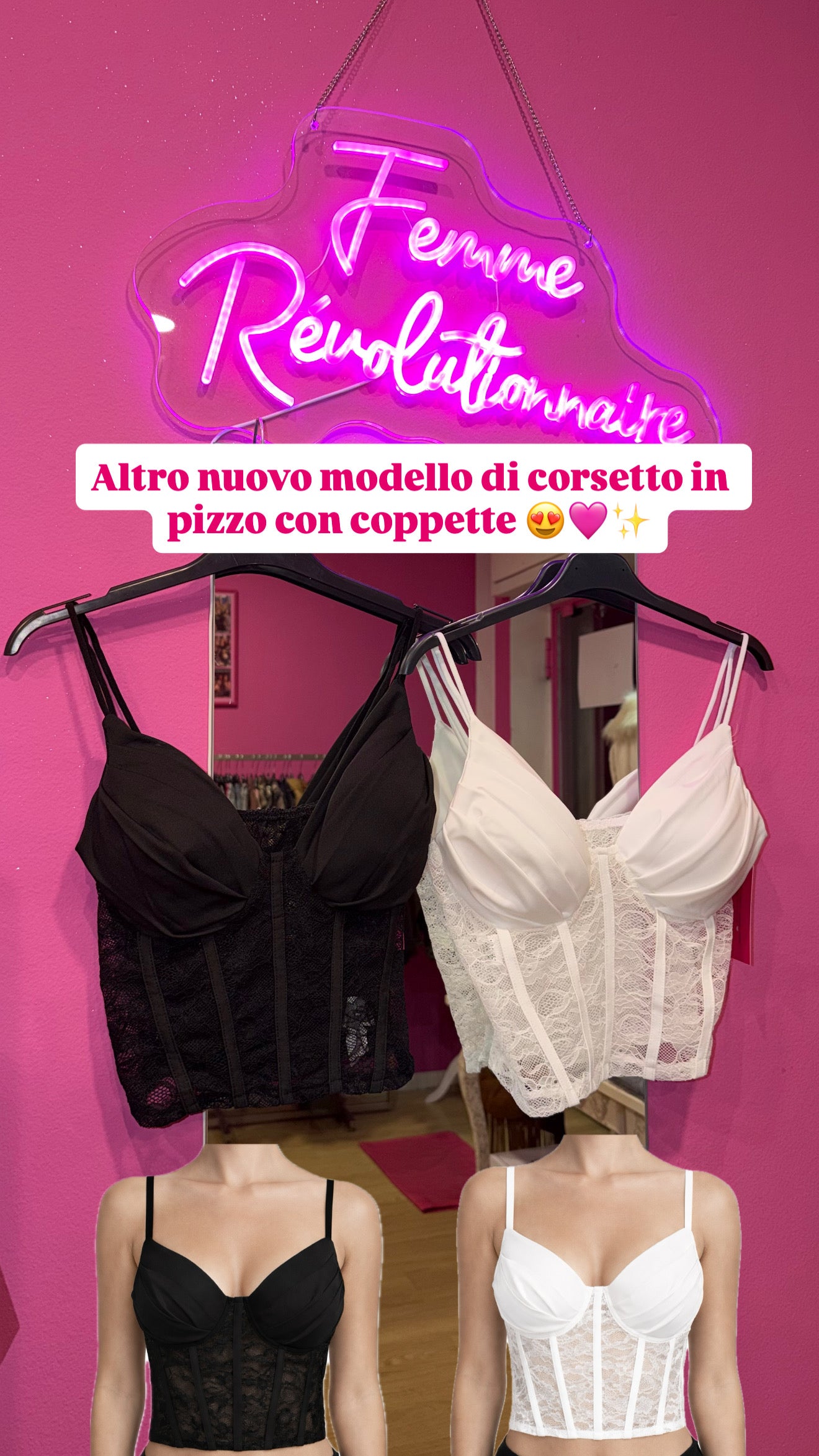 Corsetto Luna White