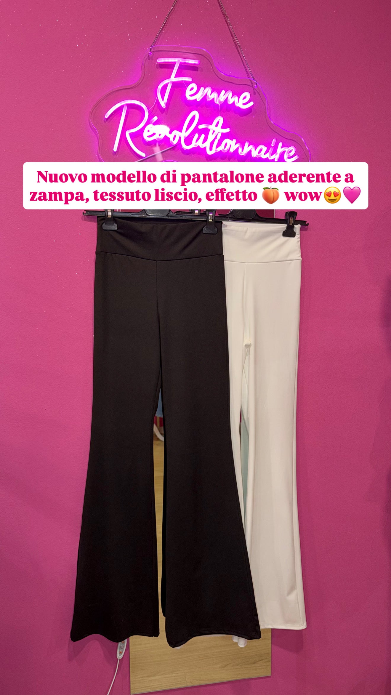 Pantalone Flare in vari colori