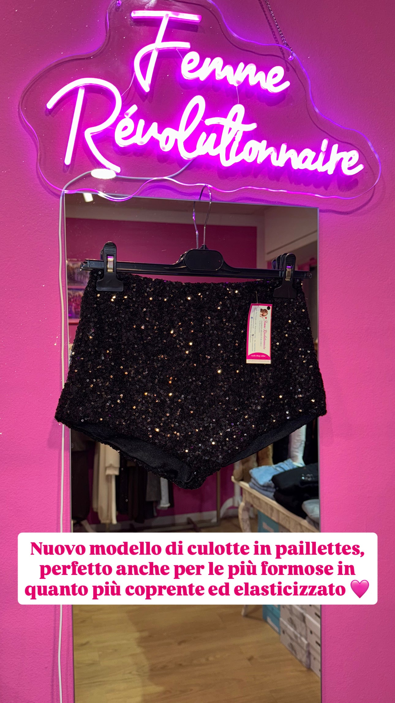 Culotte Glossy Spark