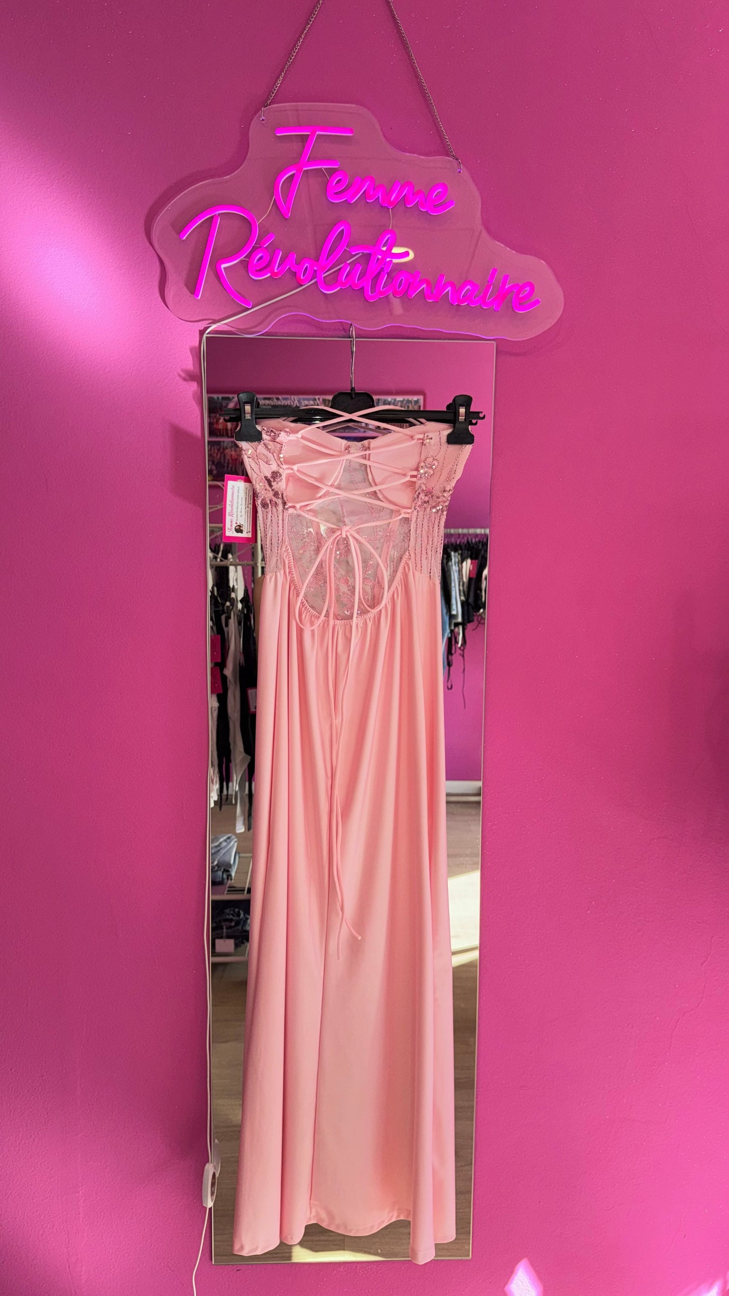 Abito Althea Pink
