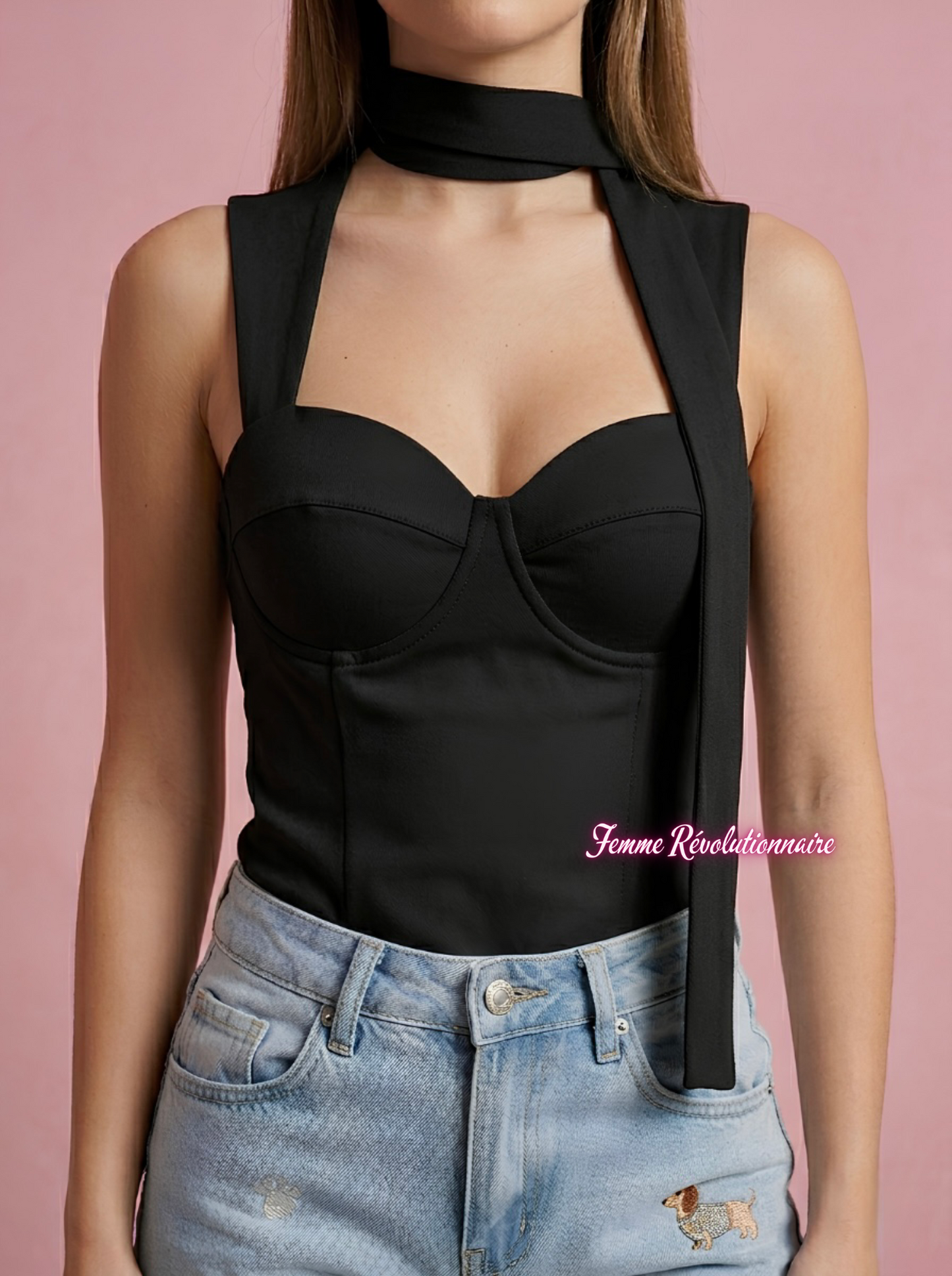 Top Elodie Black