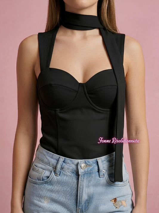 Top Elodie Black