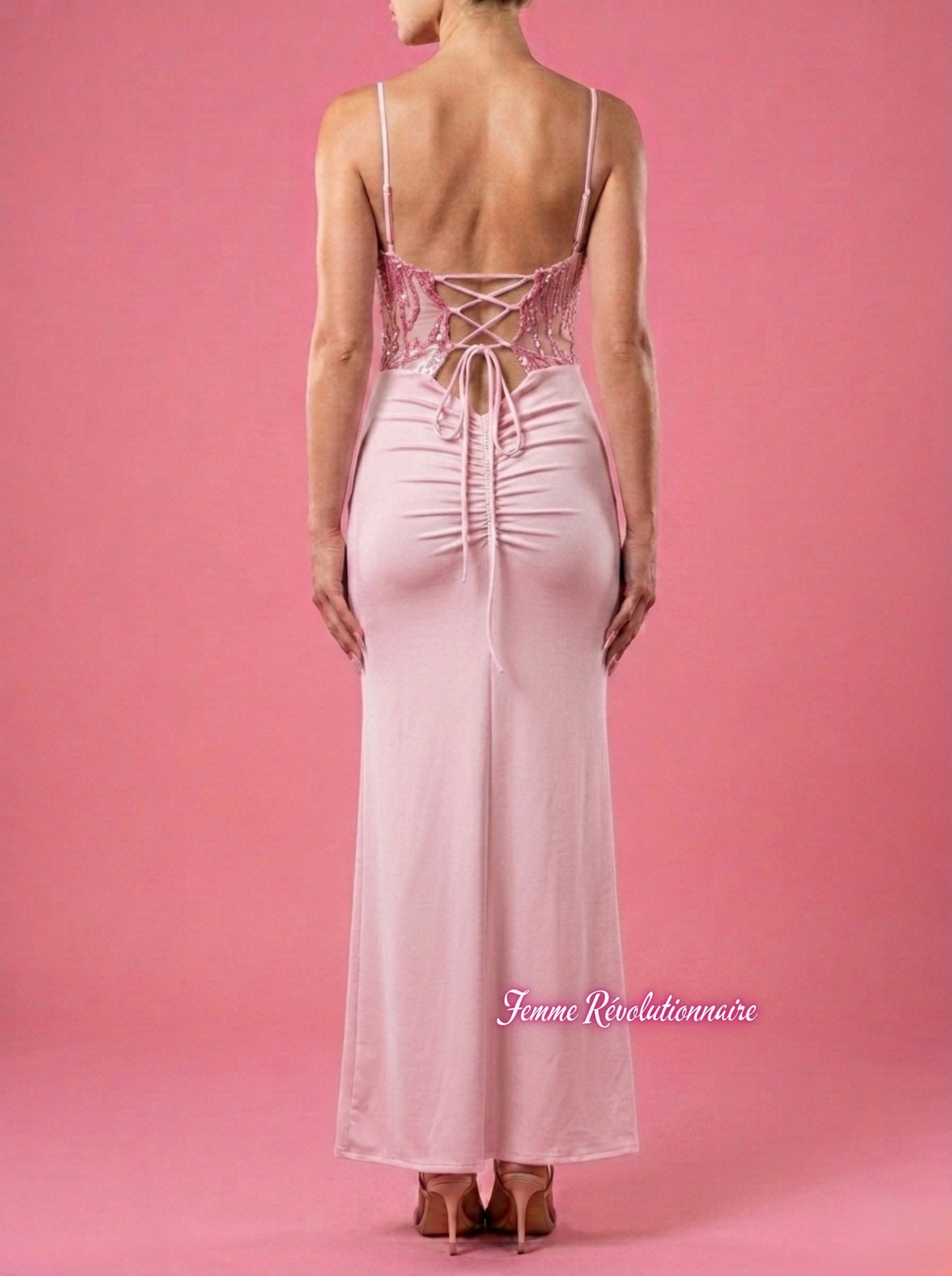 Abito Celine Pink