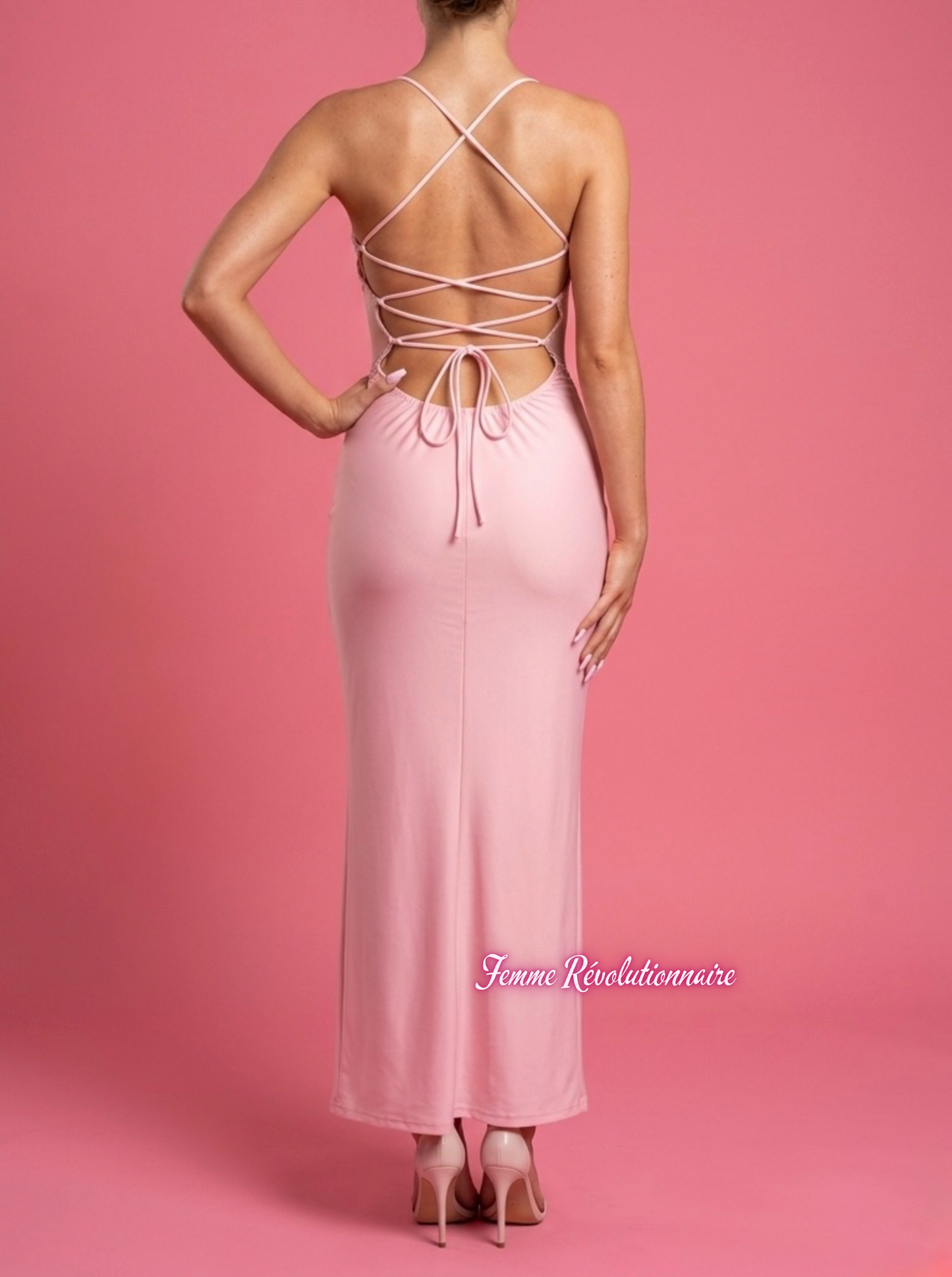 Abito Althea Pink