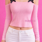 Top Mon Amour Pink