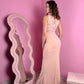 Abito Dark Rose Lace Pink