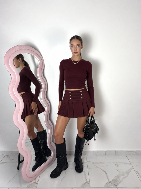 Maglioncino Lottie Bordeaux