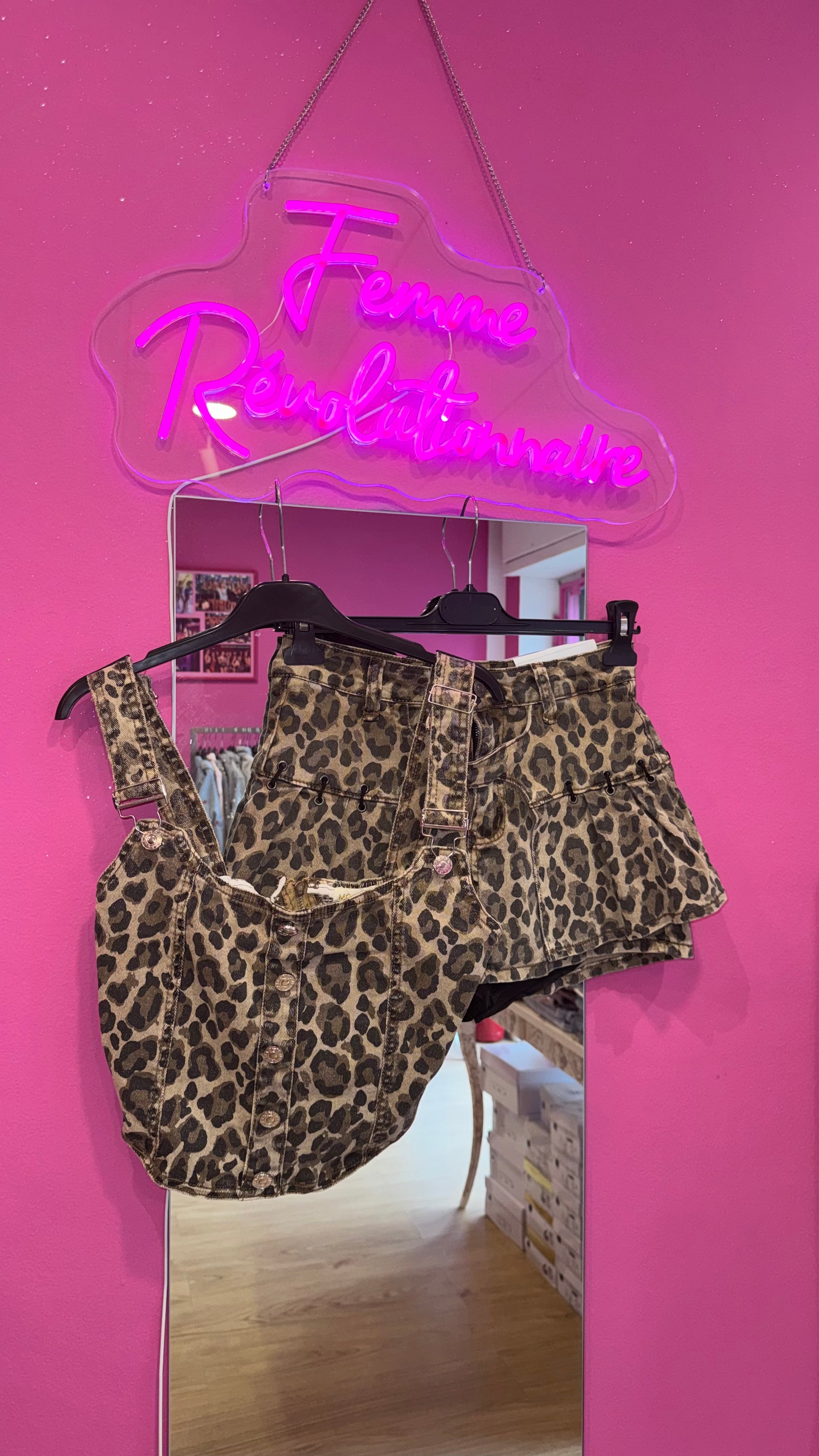 Top Jeans Leopard