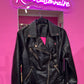 Giubbotto Ecopelle Black