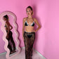 Bikini Mykonos Lace Black(costume + pareo)