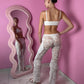 Bikini Cannes White (costume+pareo)