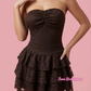 Abito Chic Lace Brown