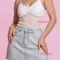 Top Evelyn Lace White