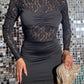 Abito Lace Lady Black