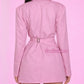 Blazer Icon Dress Pink