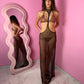Bikini Marbella Brown (costume+pareo)