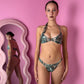 Bikini Nairobi Python Light Blue (costume+pareo)