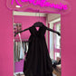 Top Halter Balloon Black