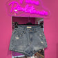 Shorts Jeans Ripped Blue