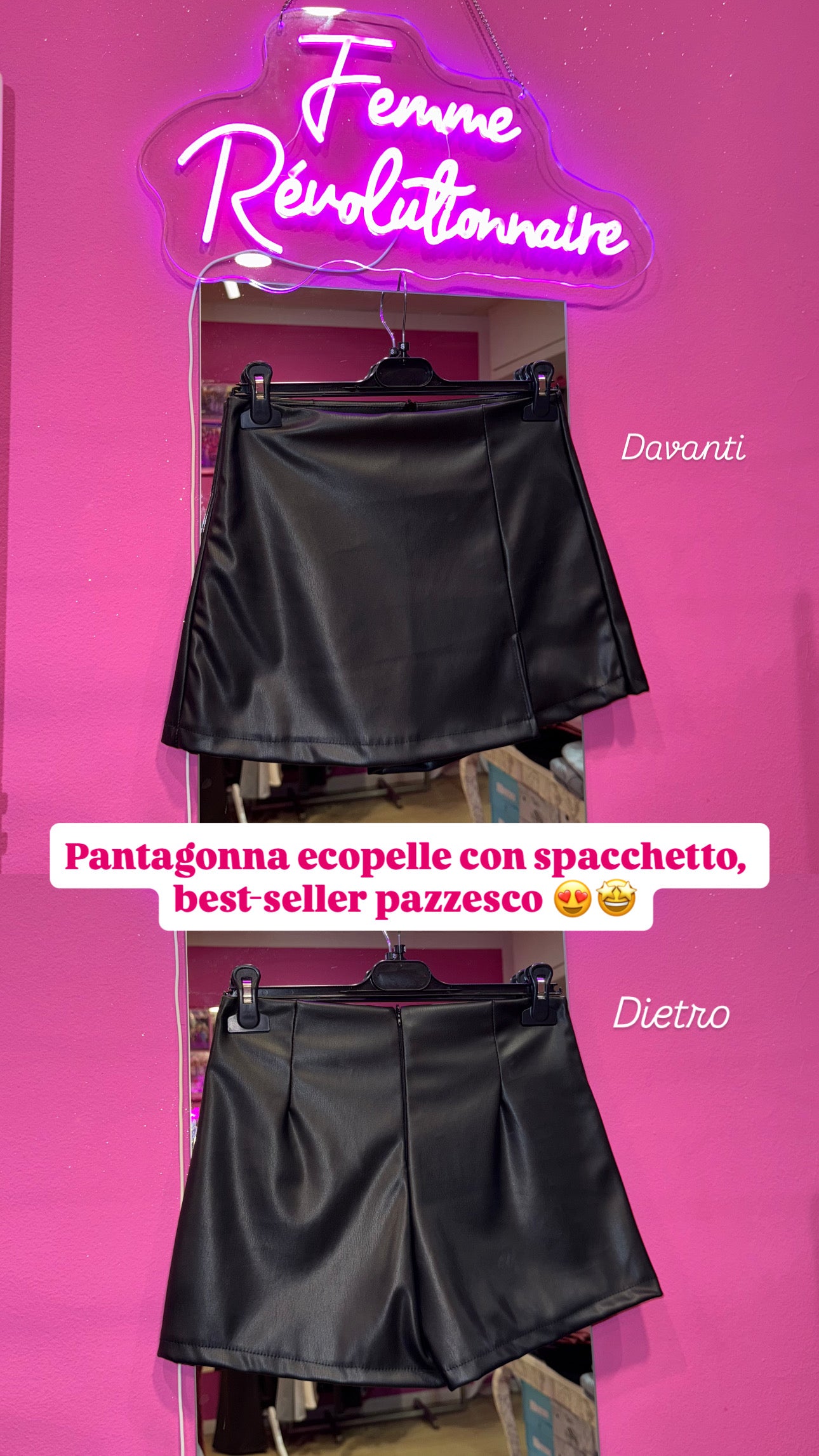 Pantagonna Ecopelle in vari colori