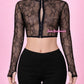 Crop Top Lace Diva