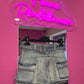Shorts Jeans Pocket Blue