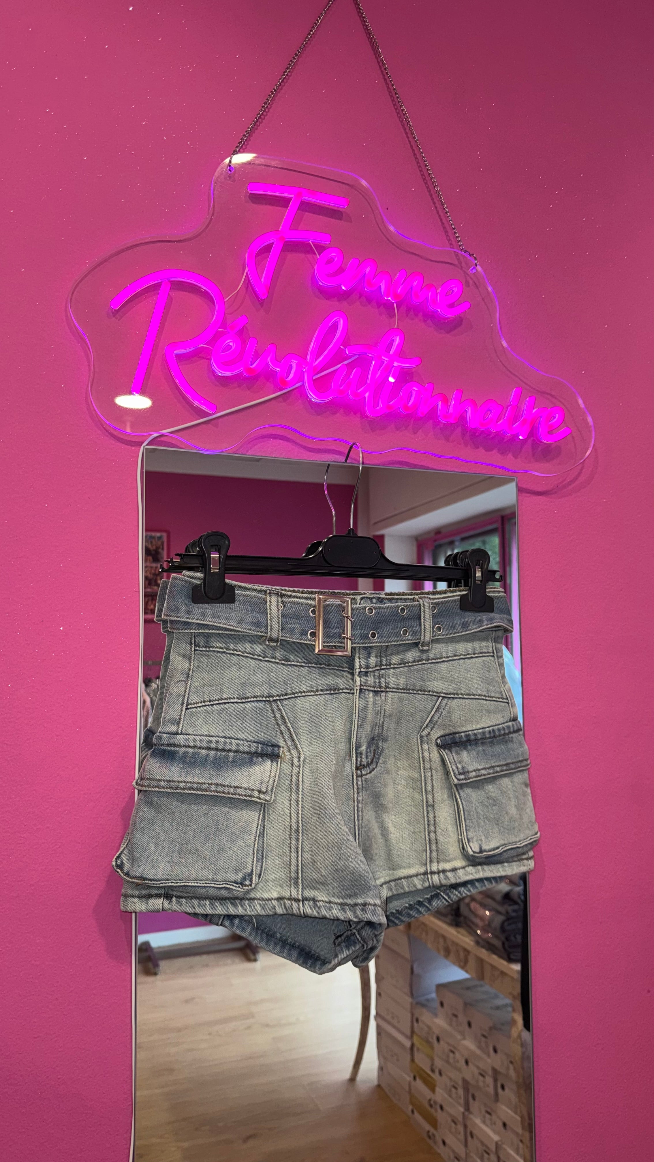Shorts Jeans Pocket Blue