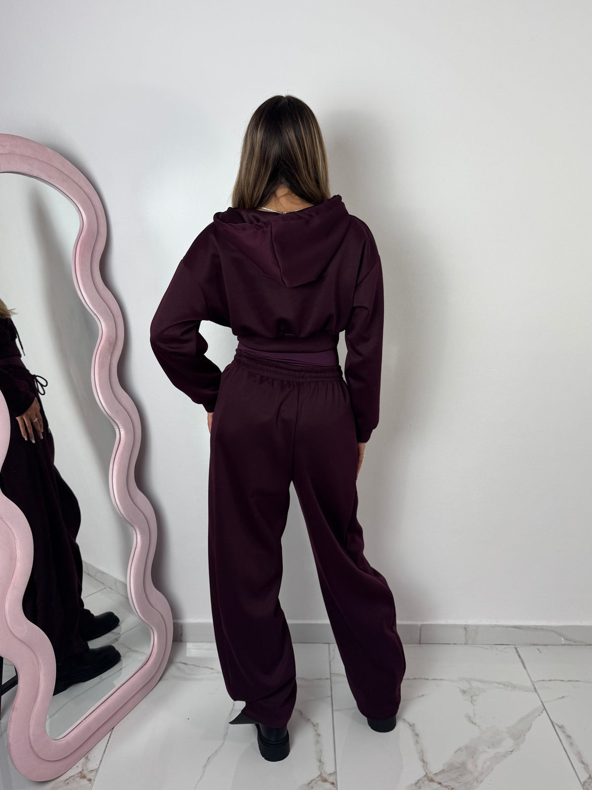 Tuta Viral 3 Set Bordeaux