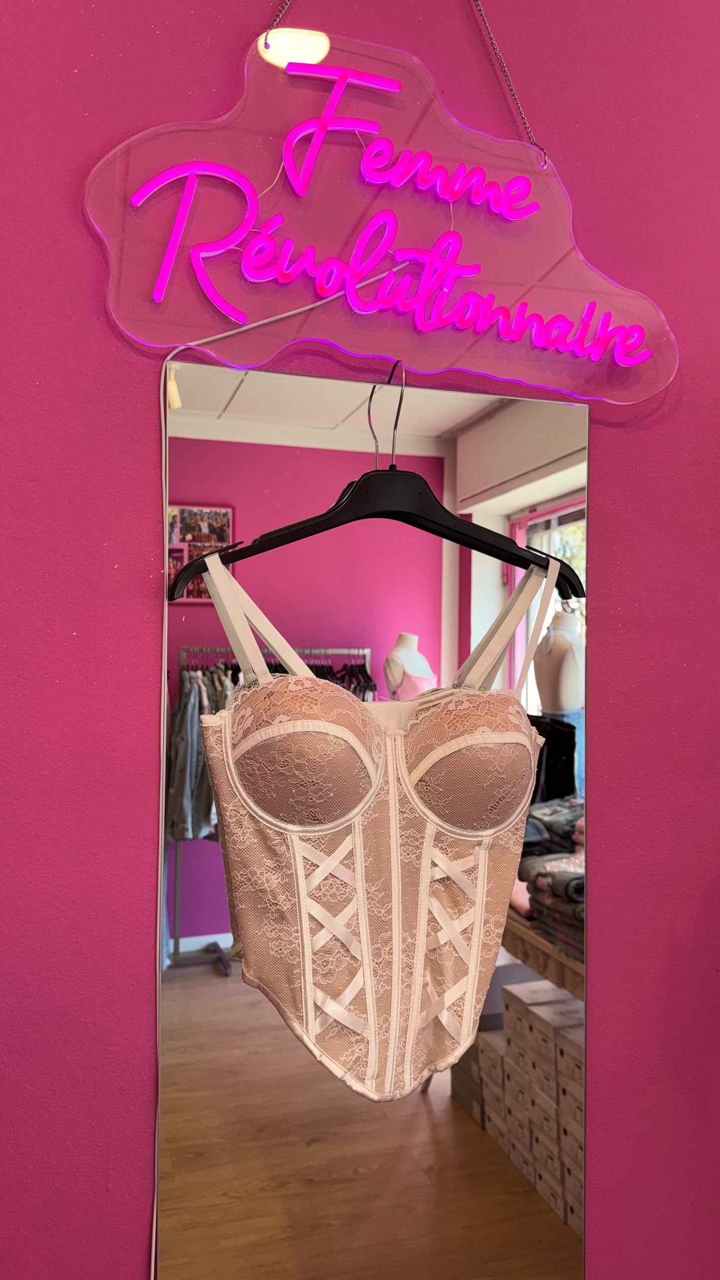 Corsetto Spicy Cross Beige