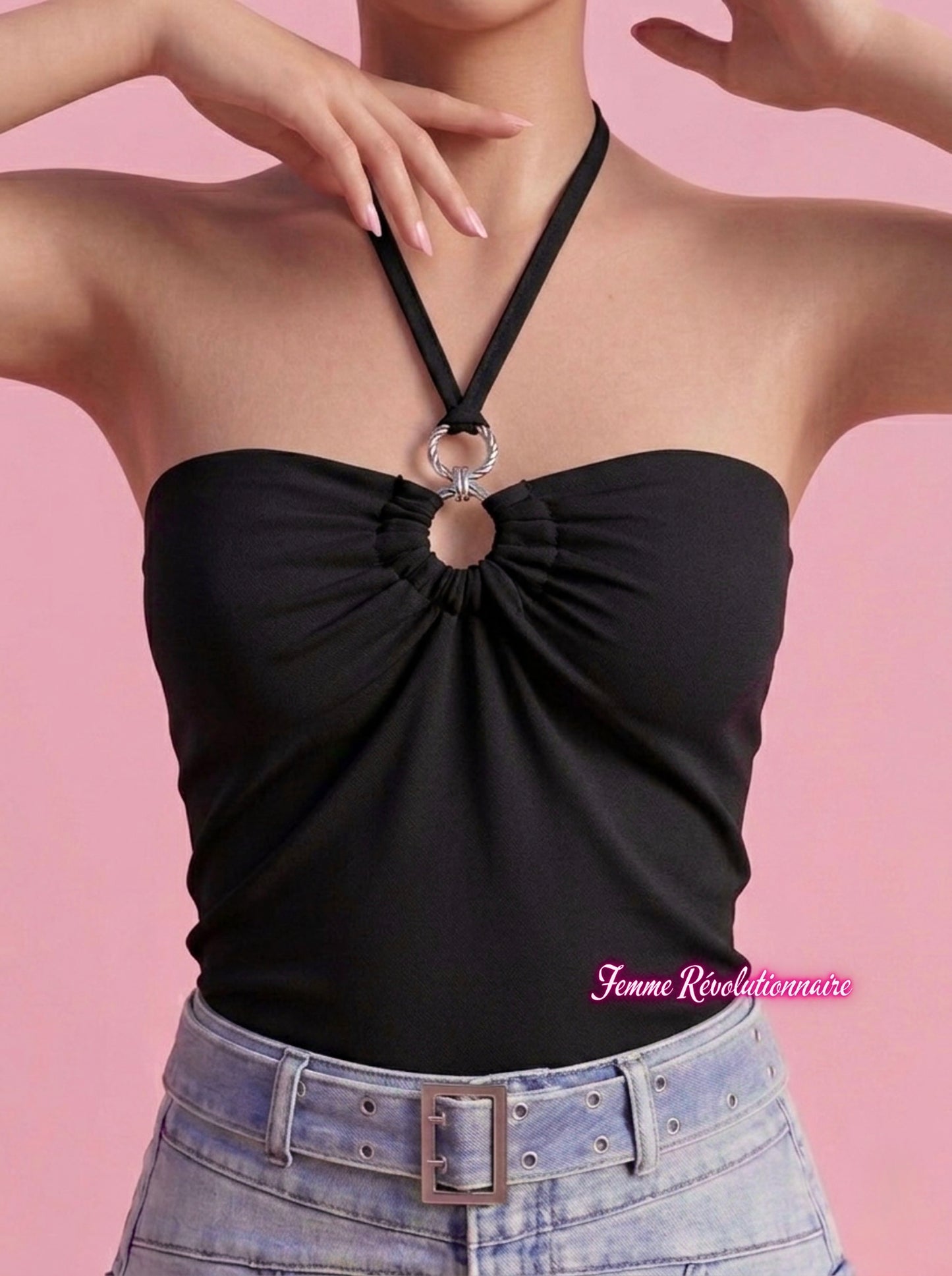 Top Halo Black