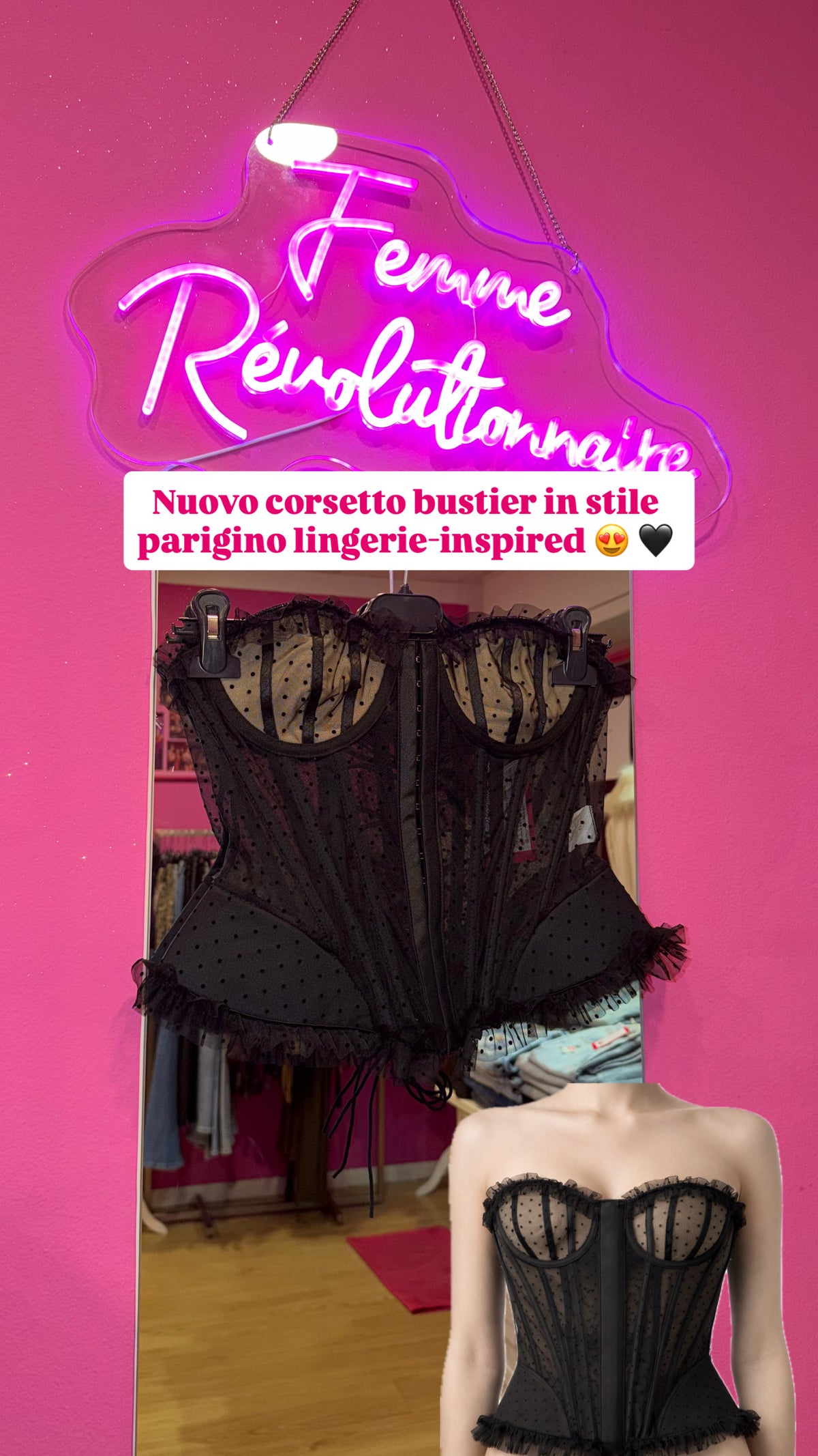Corsetto Pois