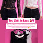 Top Chérie Lace Black