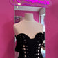 Corsetto Victoria String Black