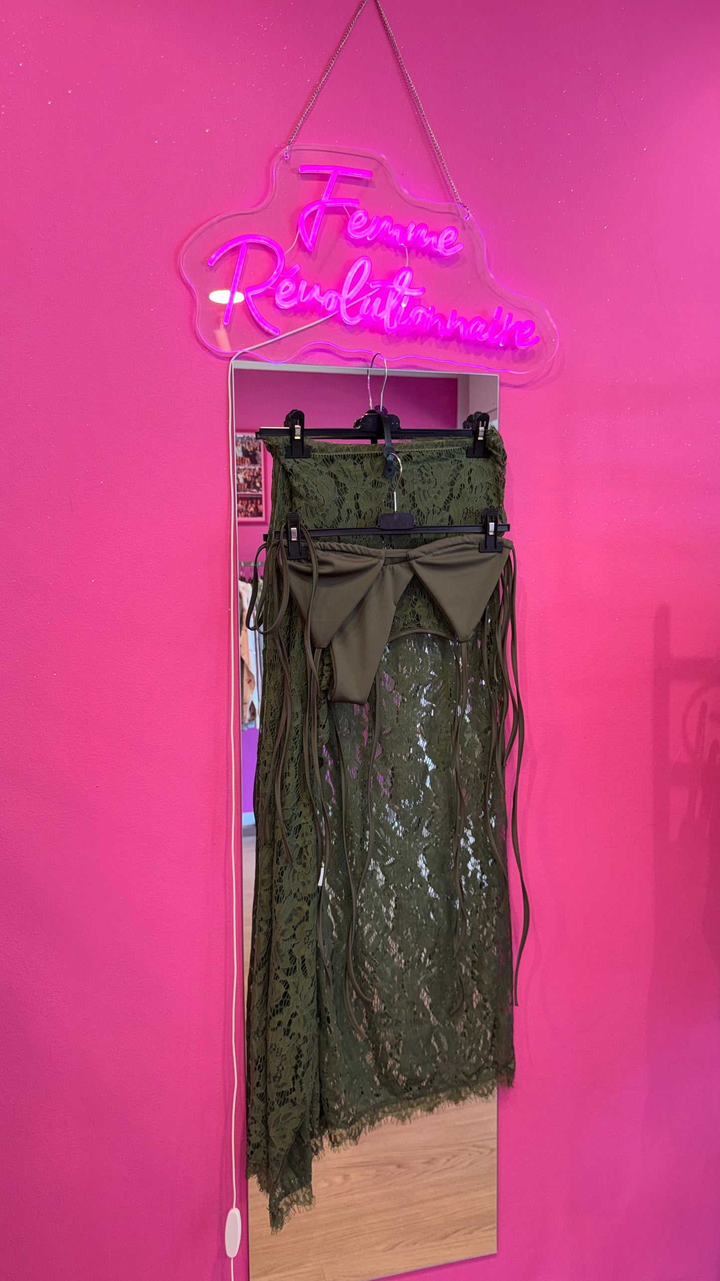 Bikini Minorca Green (costume + pareo)